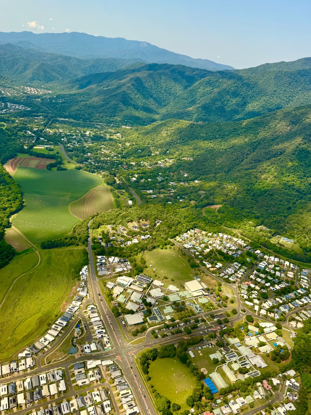 Cairns from the air