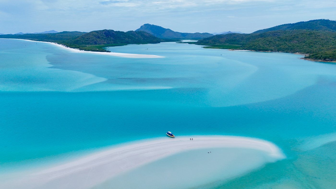 Hill Inlet from the air