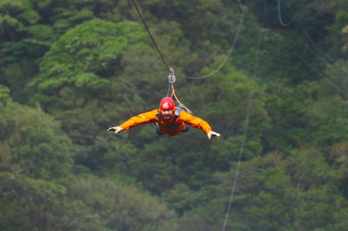 Superman zip line