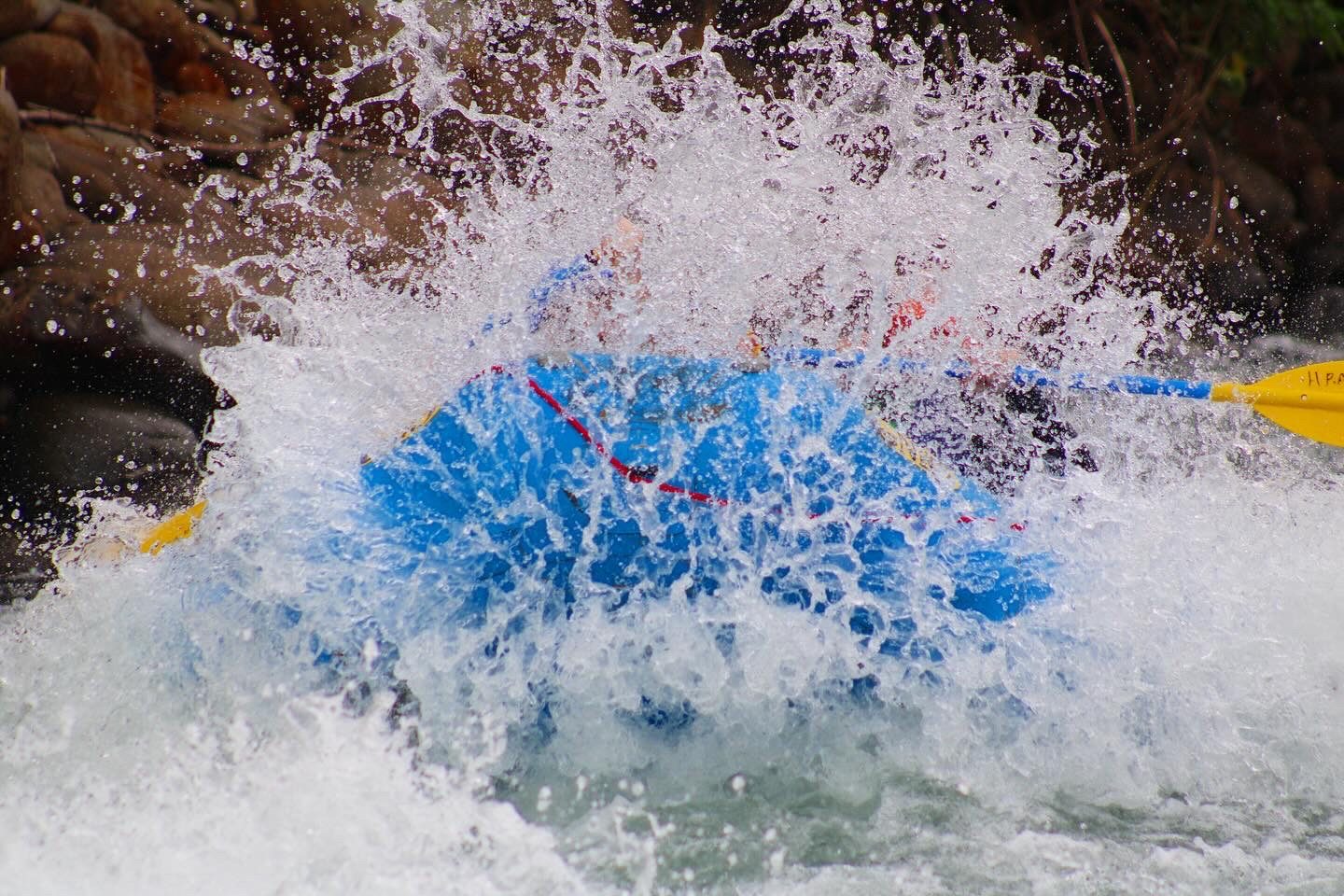 Hitting the rapids