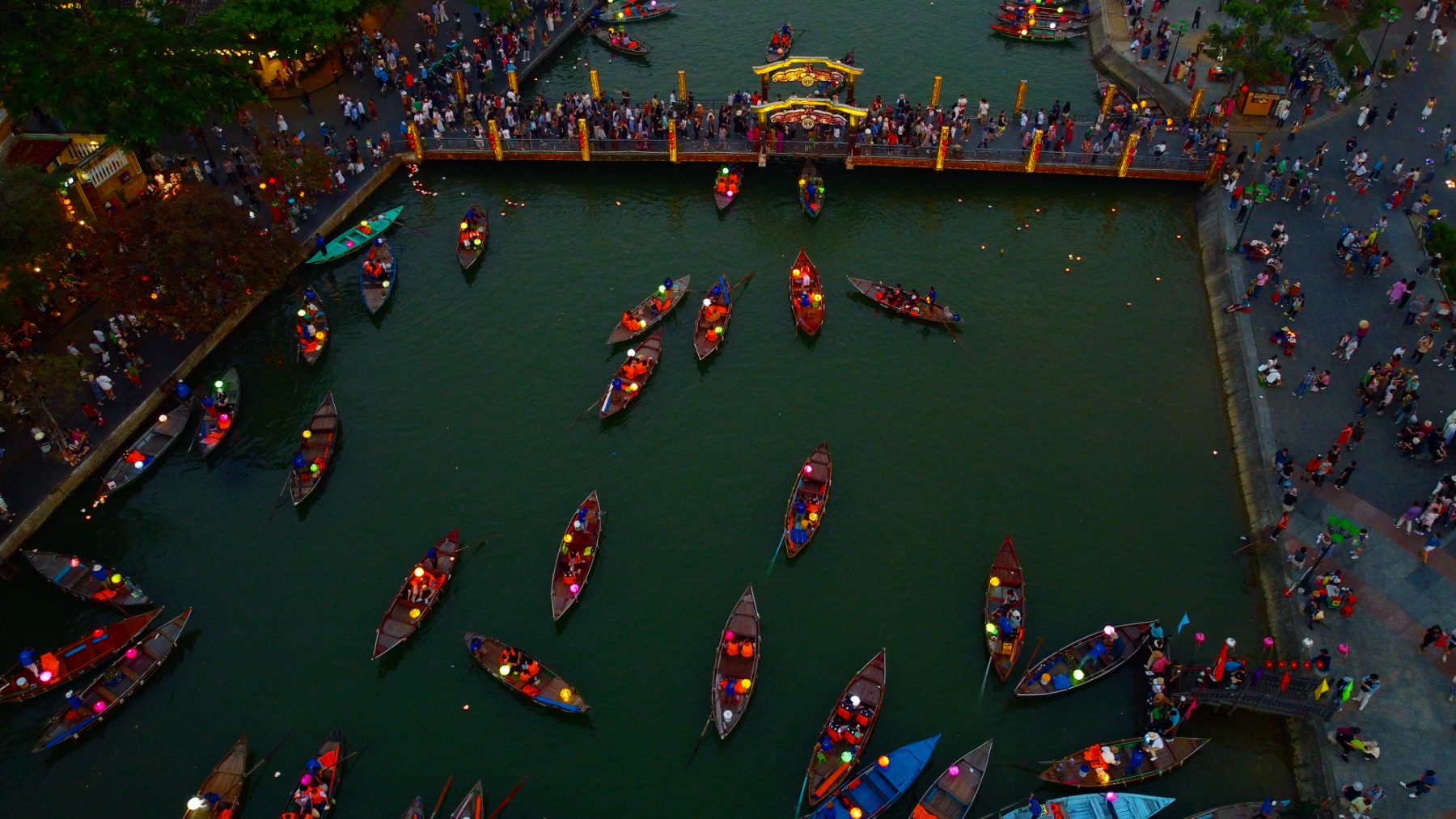 Lanterns on the Thu Bon