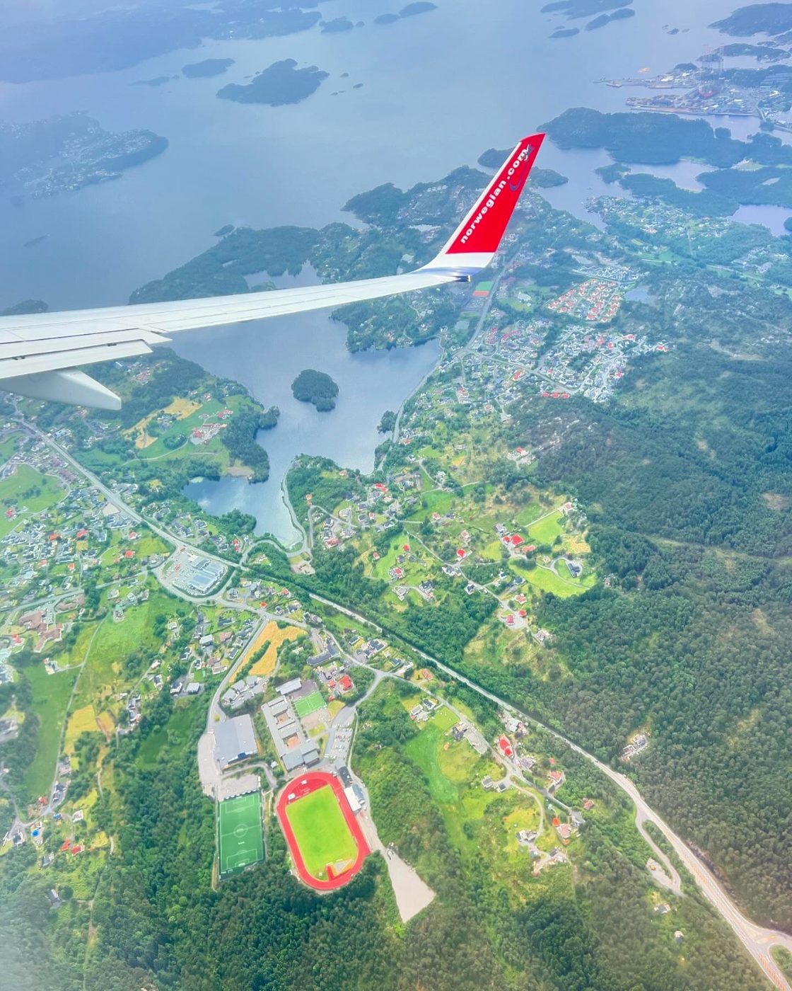 Arriving into Bergen