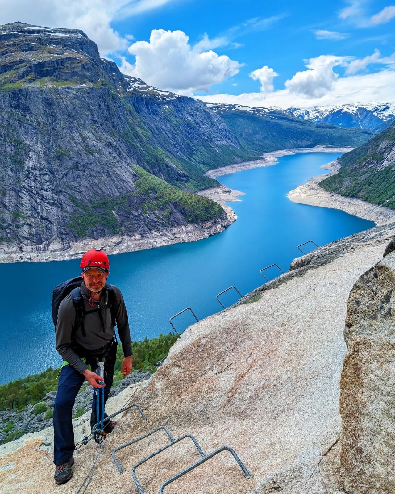 Climbing the Via Ferrata