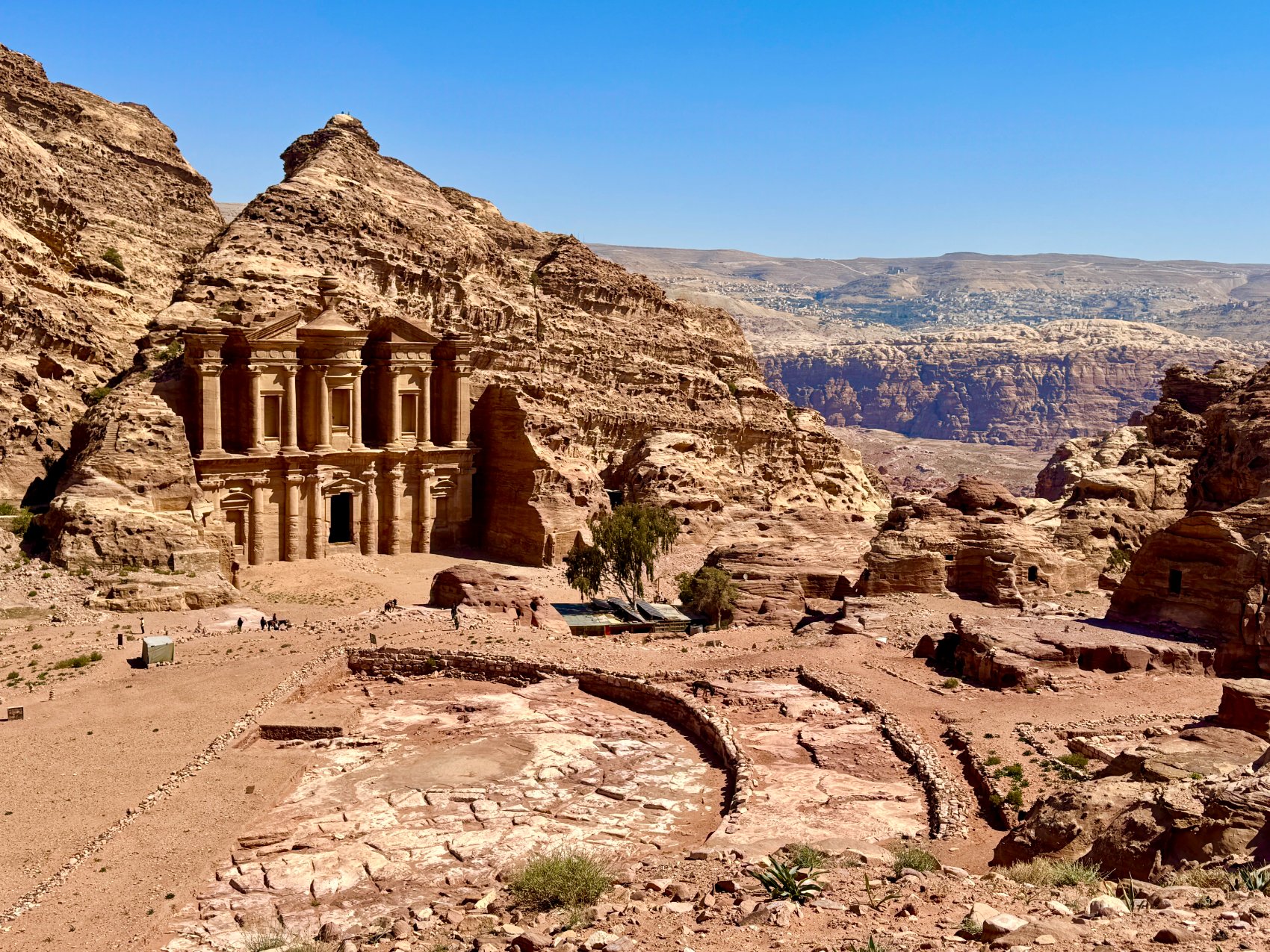 Petra landscape (wide)