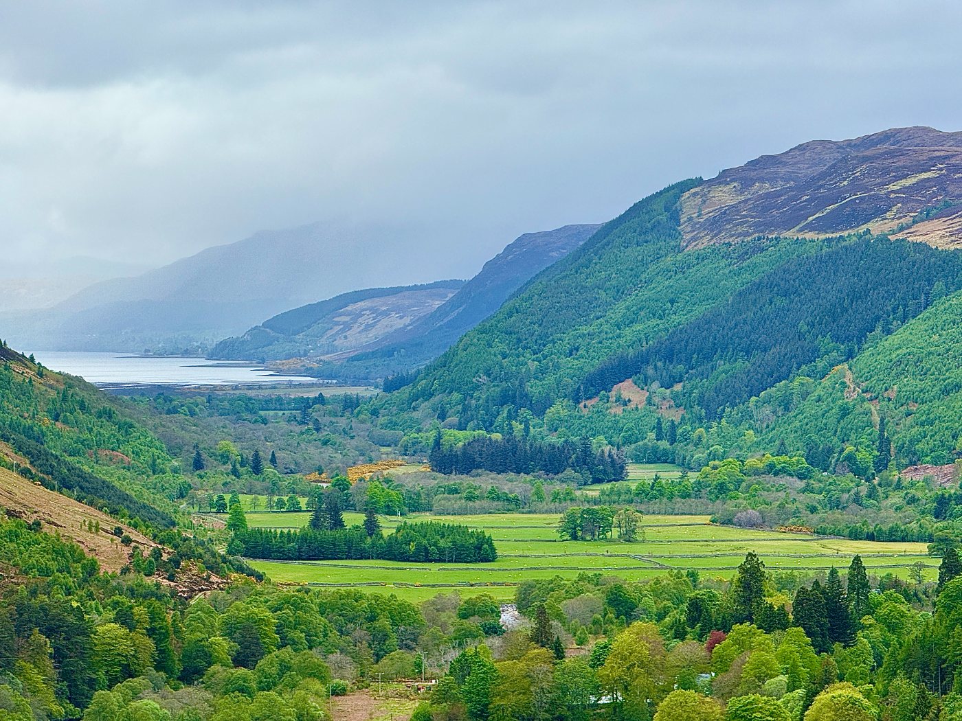 Glen towards the loch