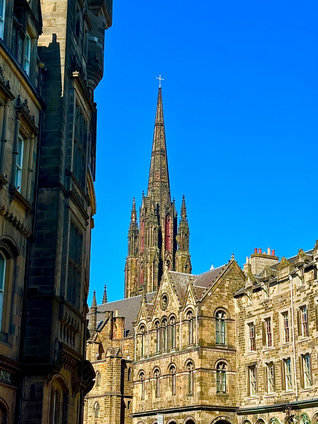 Rooftops and spire, Old Town