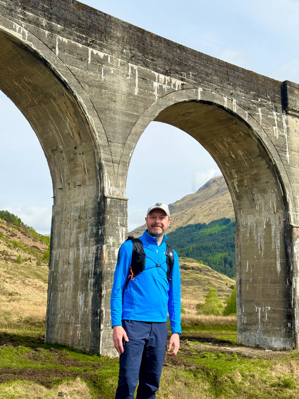 Under the viaduct